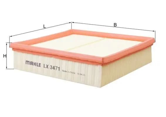 Filtre à air MAHLE ORIGINAL