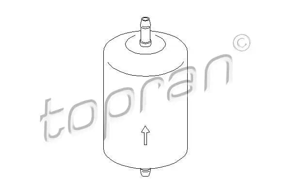 Filtre à carburant TOPRAN