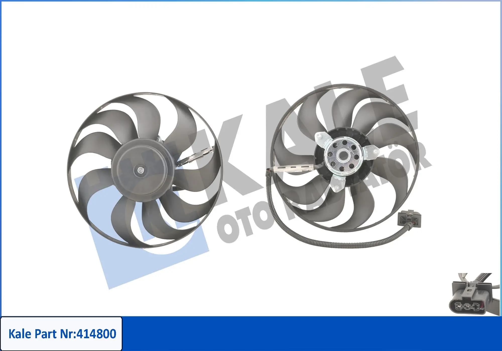 Ventilateur, refroidissement du moteur KALE OTO RADYATÖR