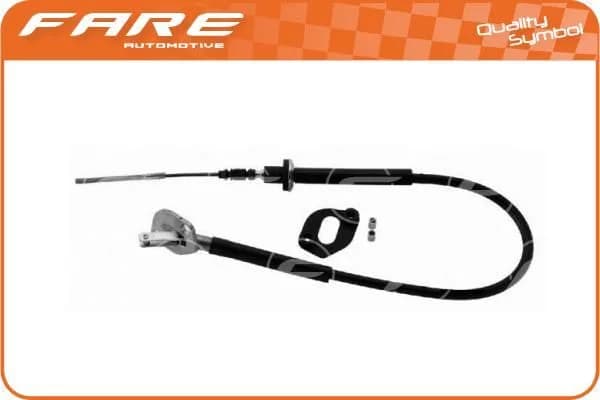 Tirette à câble, commande d'embrayage FARE