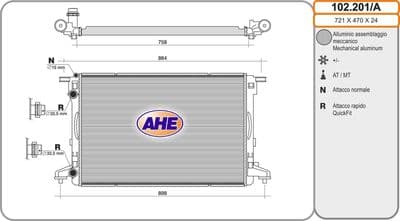 Radiateur, refroidissement du moteur