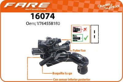 Thermostat, liquide de refroidissement