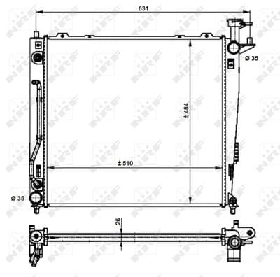 Radiateur, refroidissement du moteur