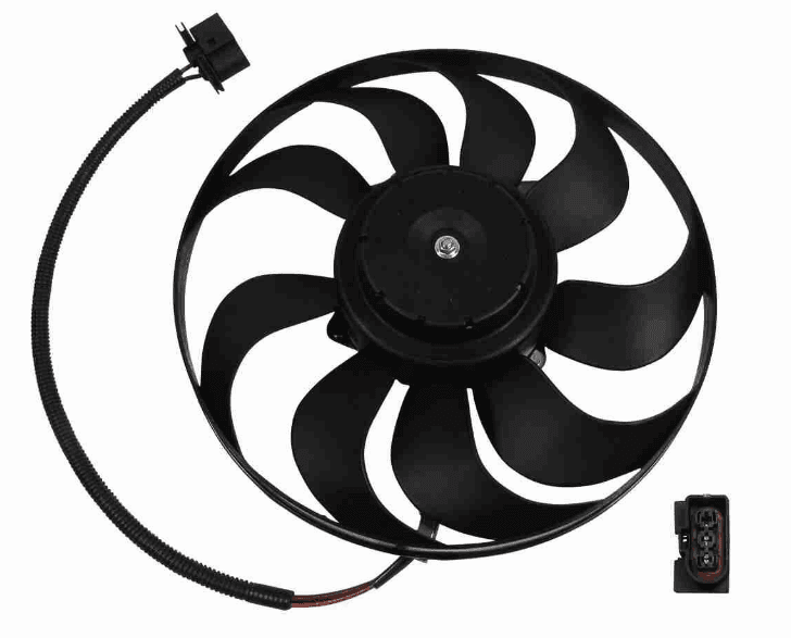 Ventilateur, refroidissement du moteur