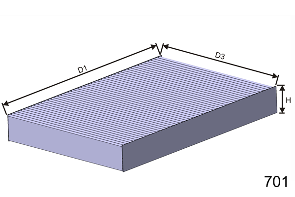 Filtre d'habitacle