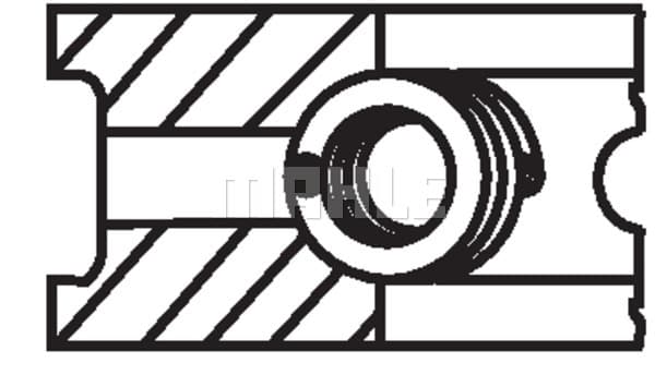 Segments de pistons
