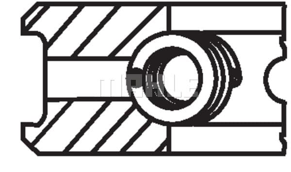 Segments de pistons