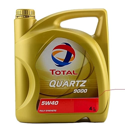 TOTAL Quartz, 9000 Huile moteur 5W-40 4L