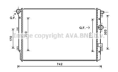 Radiateur, refroidissement du moteur