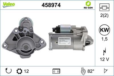 Démarreur VALEO RE-GEN REMANUFACTURED STOP&START