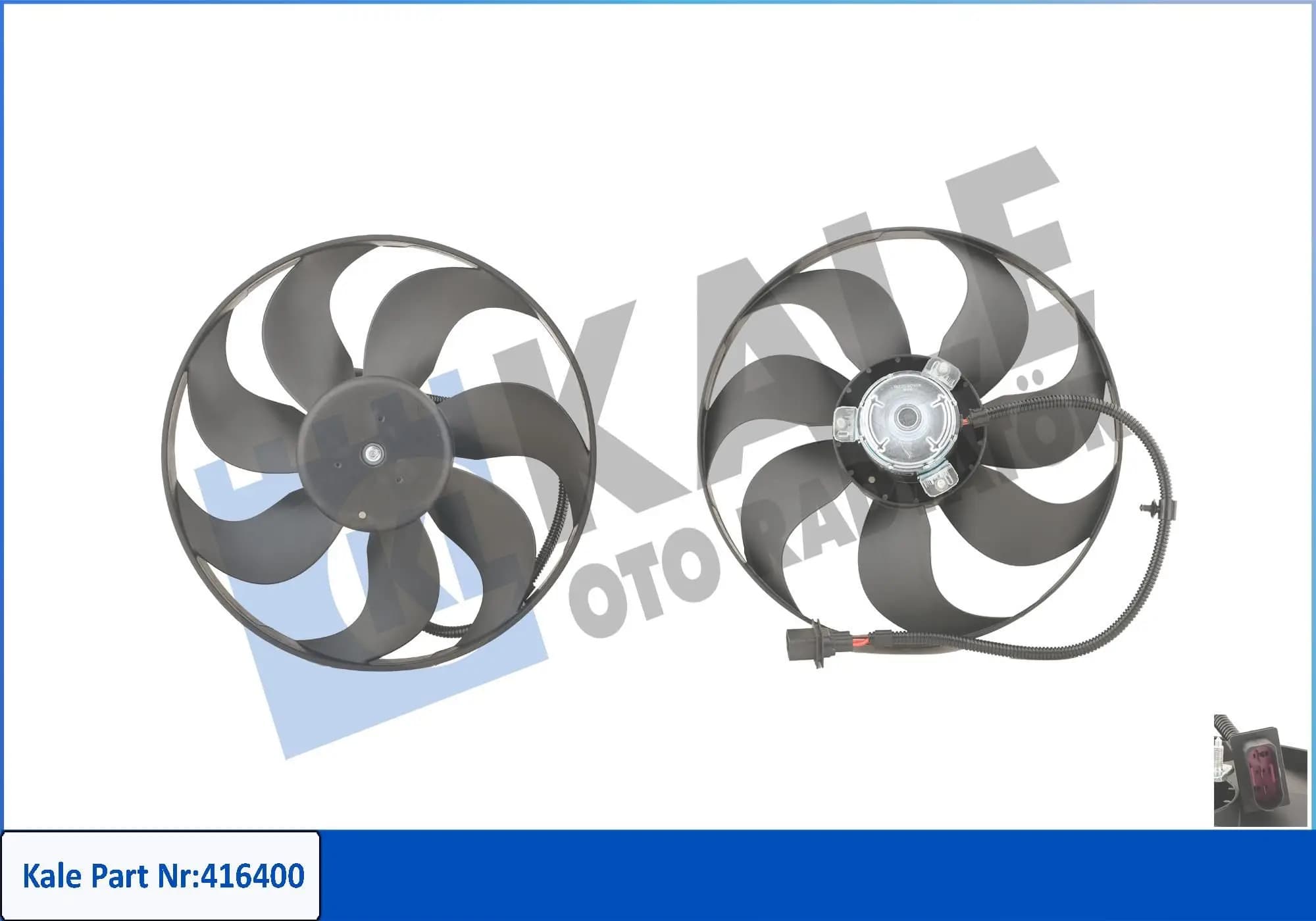 Ventilateur, refroidissement du moteur KALE OTO RADYATÖR