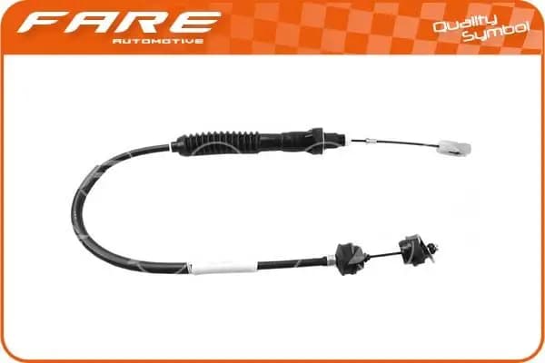 Tirette à câble, commande d'embrayage FARE