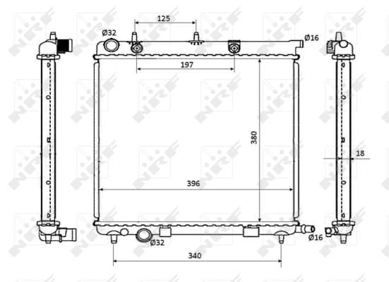 Radiateur de refroidissement