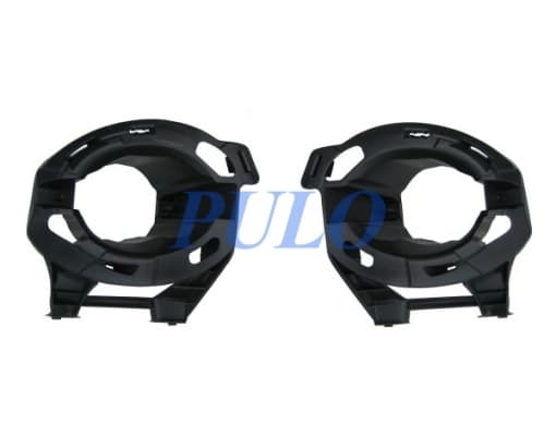 Support de lampe antibrouillard avec trou, gauche