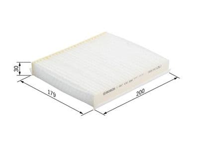Filtre, air de l'habitacle