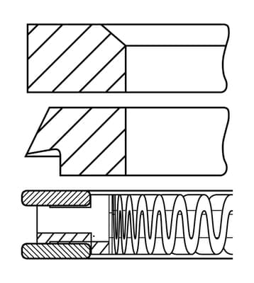 Segments de piston